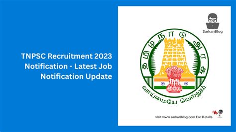 TNPSC 2023 Recruitment Notification, Exam Dates, Apply Online .